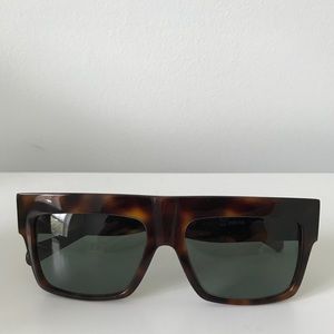 Céline ZZ-Top Tortoise Brown Sunglasses C141756